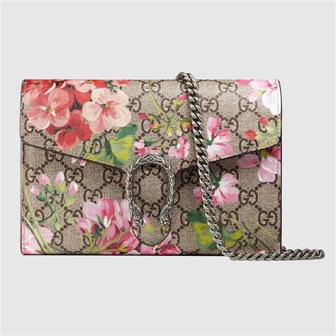 gucci pink blooms wallet